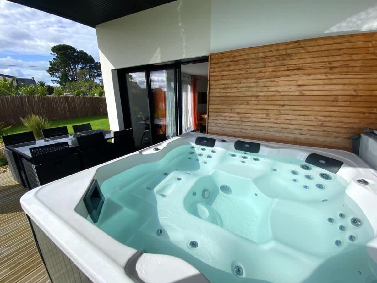 Villa Carantec 4 Stars House With Private Jacuzzi And Garden For 6 Persons Exterior foto